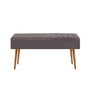 Hanah Home Vina 0701 Conjunto de Mesa de Comedor Extensible y Sillas, Pino Atlántico y Antracita